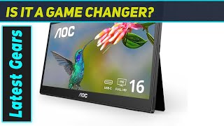 AOC 16T3EA Portable Monitor: Pros & Cons
