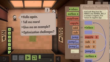 Human Resource Machine | Year 16: Absolute Positivity