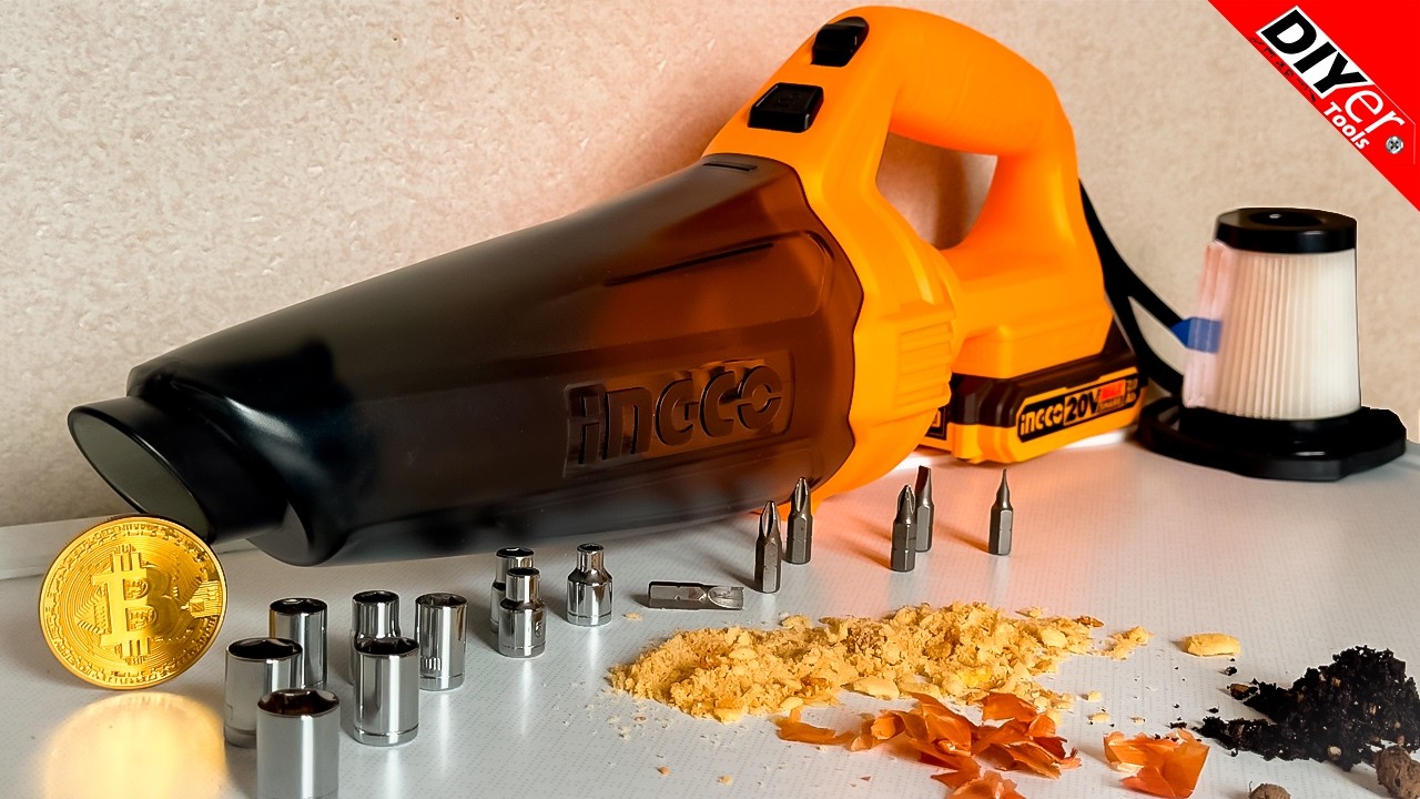 INGCO CVLI201261 Cordless Vacuum Cleaner – Can It Suck Up a Bitcoin!?