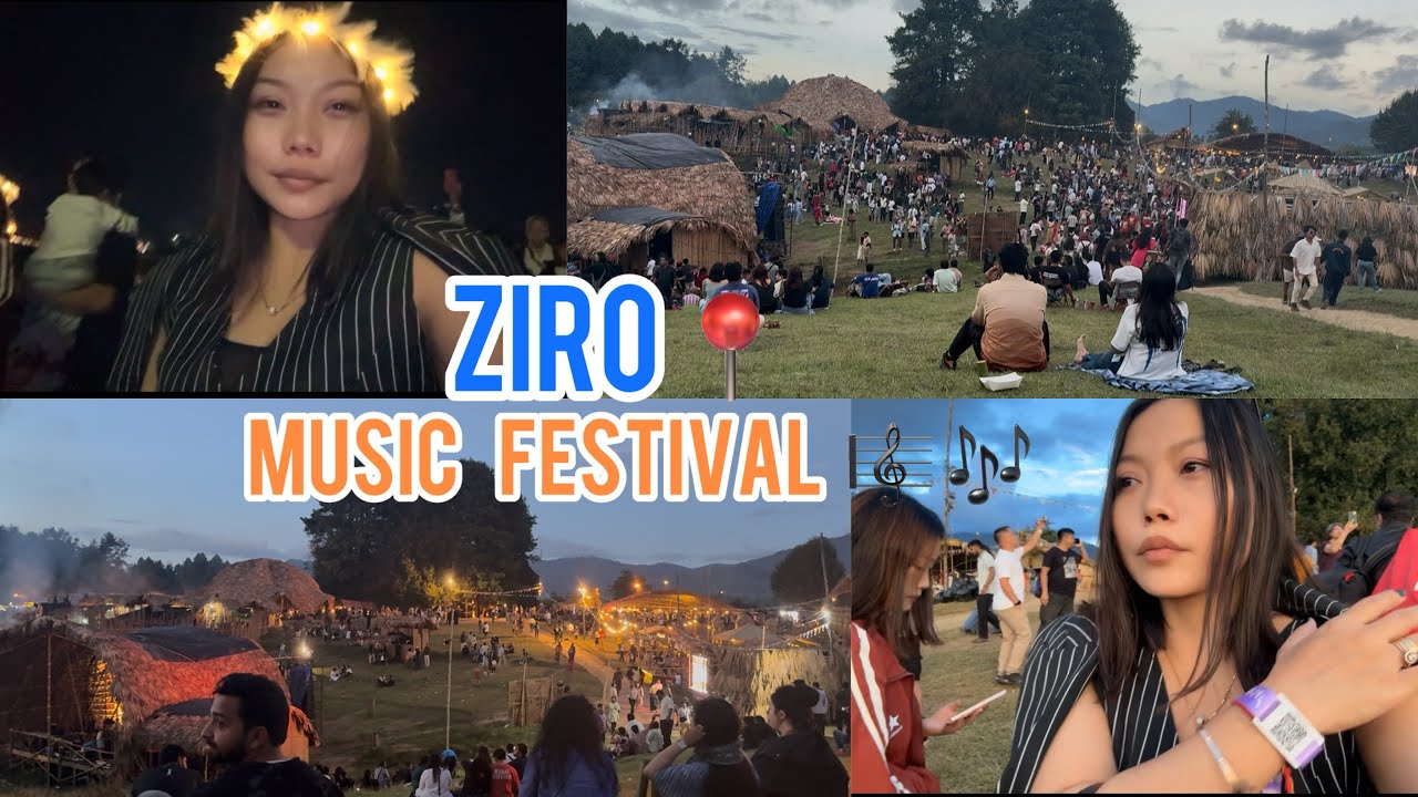 My first time experience ziro￼ music festival ✨// Arunachal Pradesh India 🇮🇳// Jenny nebhani 