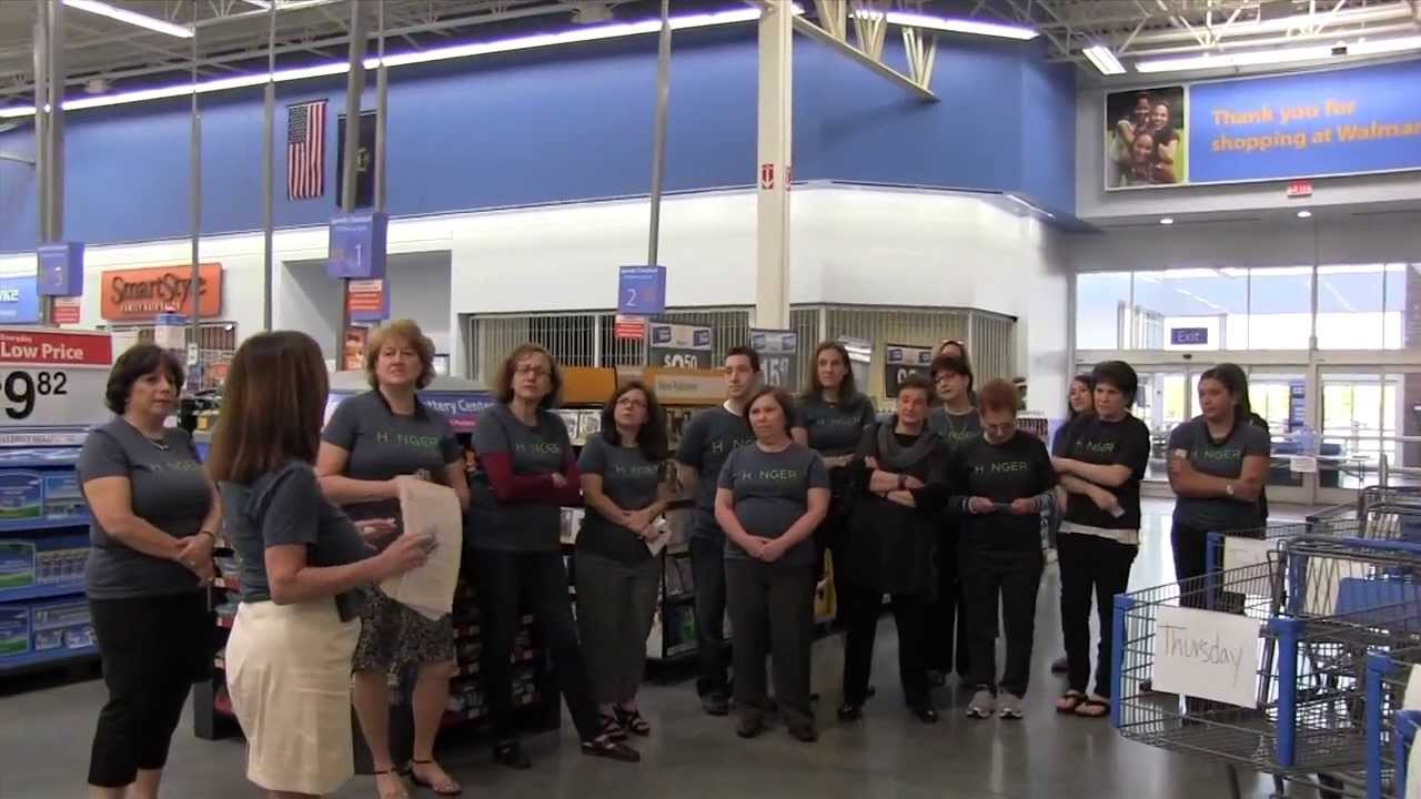 Yad Ezra Food Pantry Shopping Challenge at Walmart - YouTube