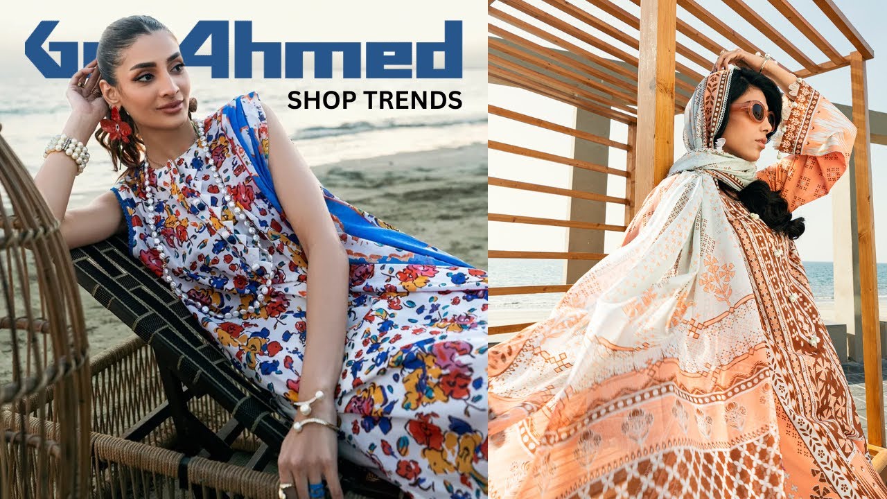 Gul Ahmed Unstitched Collection 2025 | Luxury Festive | Pakistani Clothing UK