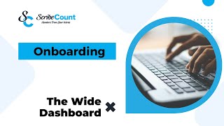 Onboarding - The Wide Dashboard