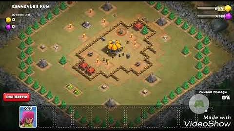 Minimalist Cannonball Run 3 star strategy for TH2