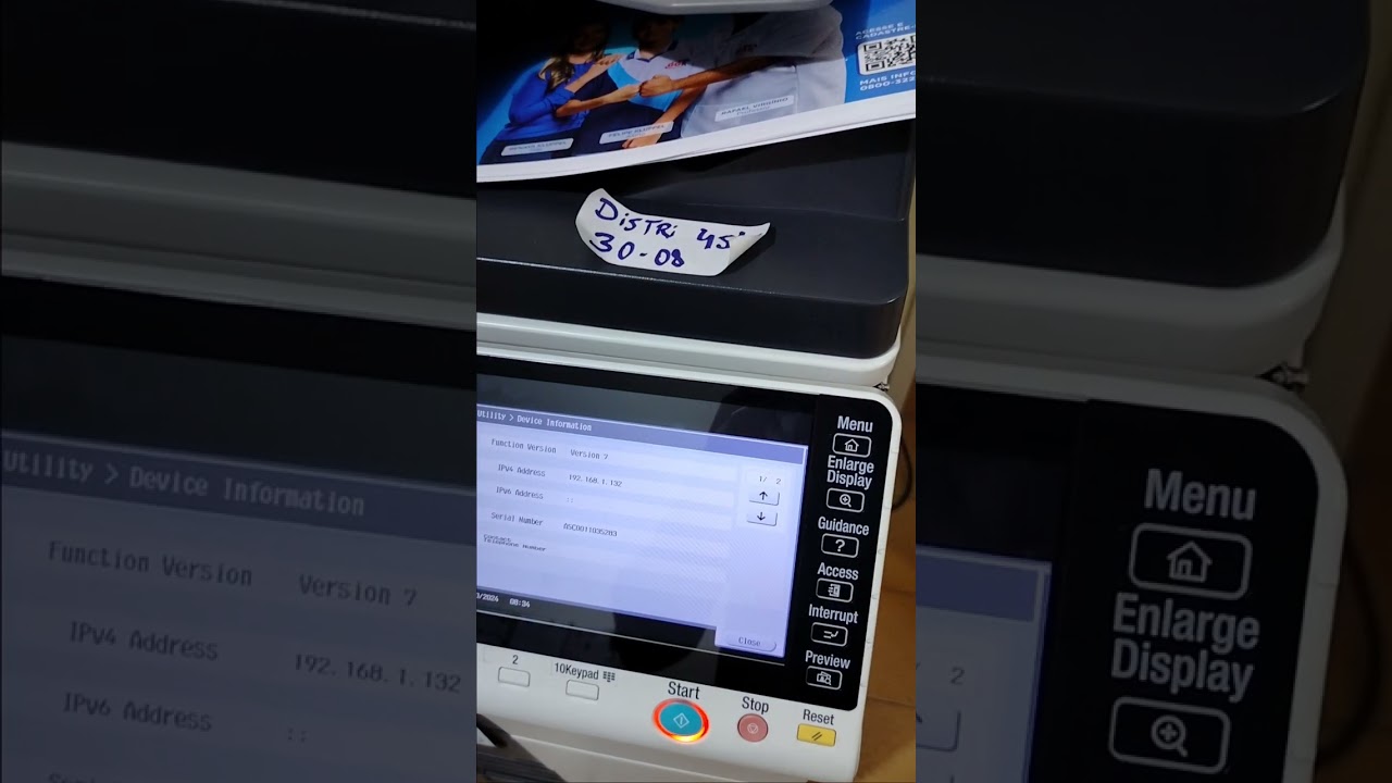 Alterando IP do scanner Konica Minolta - YouTube
