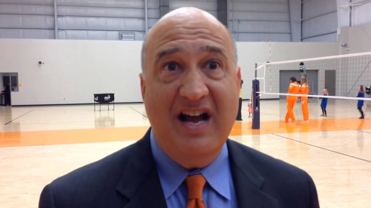 UT volleyball coach on new center YouTube