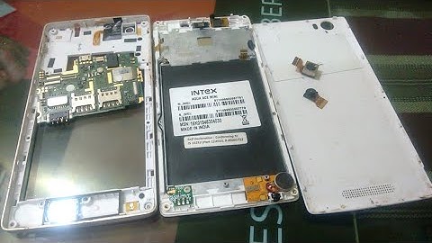 intex aqua ace mini disambling,100% easy