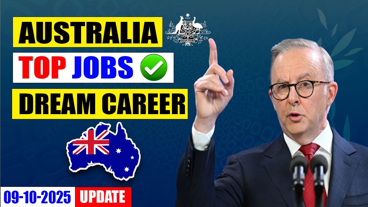 Australia Jobs 2025 | Top 6 Careers in Demand | High Paying Opportunities Down Under