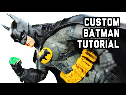Tutorial (Sort Of): How To Make A Custom Mezco Batman Action Figure By Part Swapping