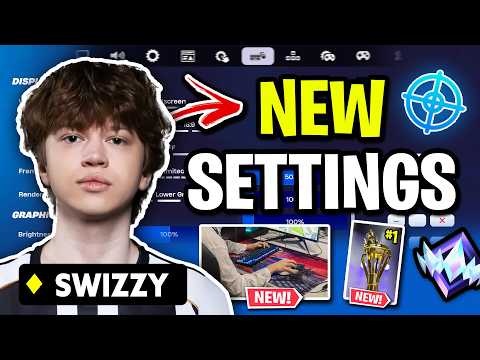 Swizzy FINALLY Shows His Fortnite Settings! (FNCS Winner)