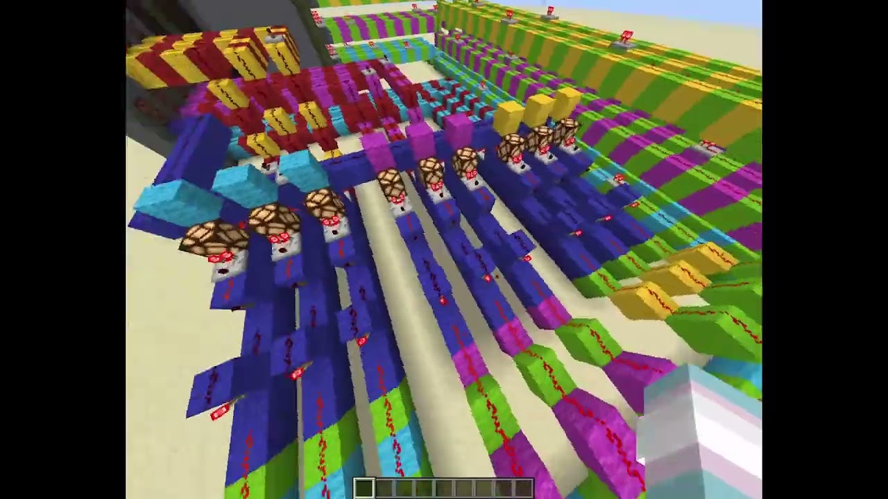 | Showing off my Computational Redstone world | 1