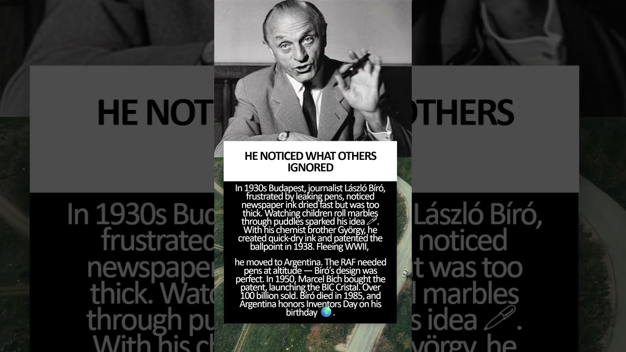 🖊🌍 HE NOTICED WHAT OTHERS IGNORED