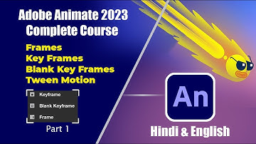 Adobe Animate 2023 Basics II Frame by frame animation on the Timeline - Adobe Animate CC Tutorial