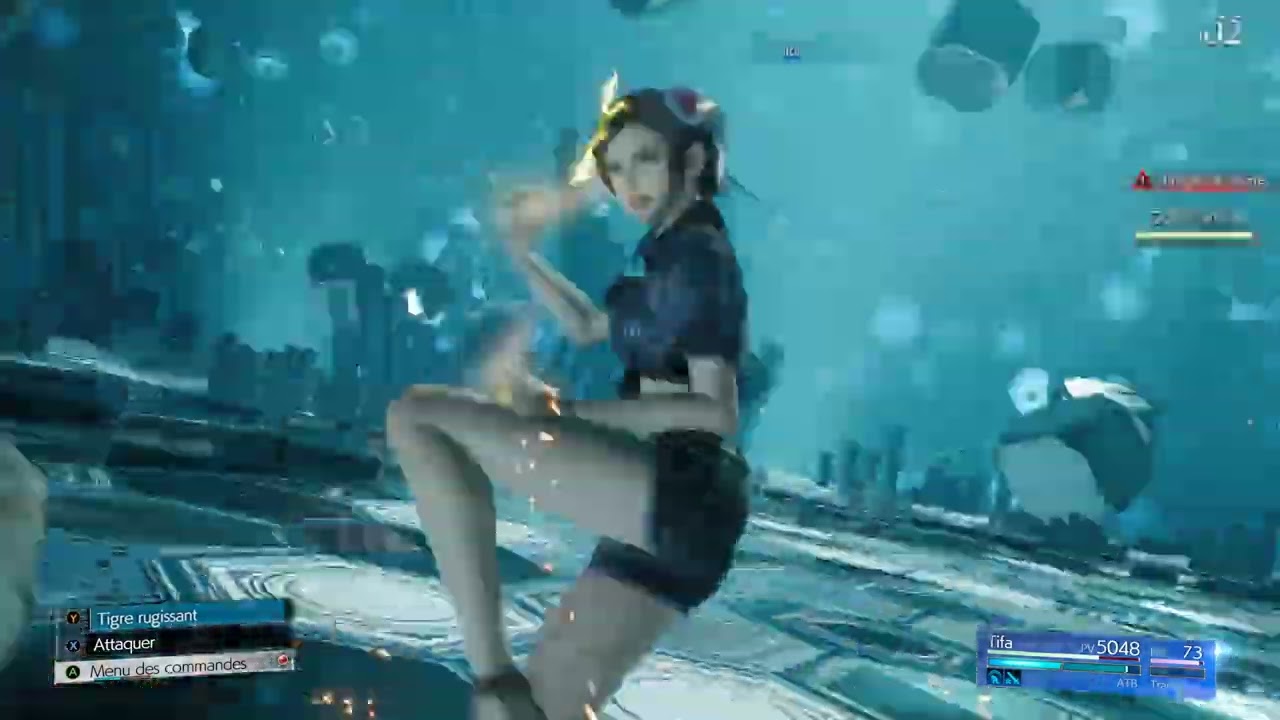 FF7 Rebirth PC Simulateur Légendaire Tifa contre les lutteurs