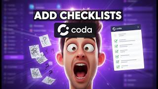 How To Add Checklists In Coda [Shortcut]