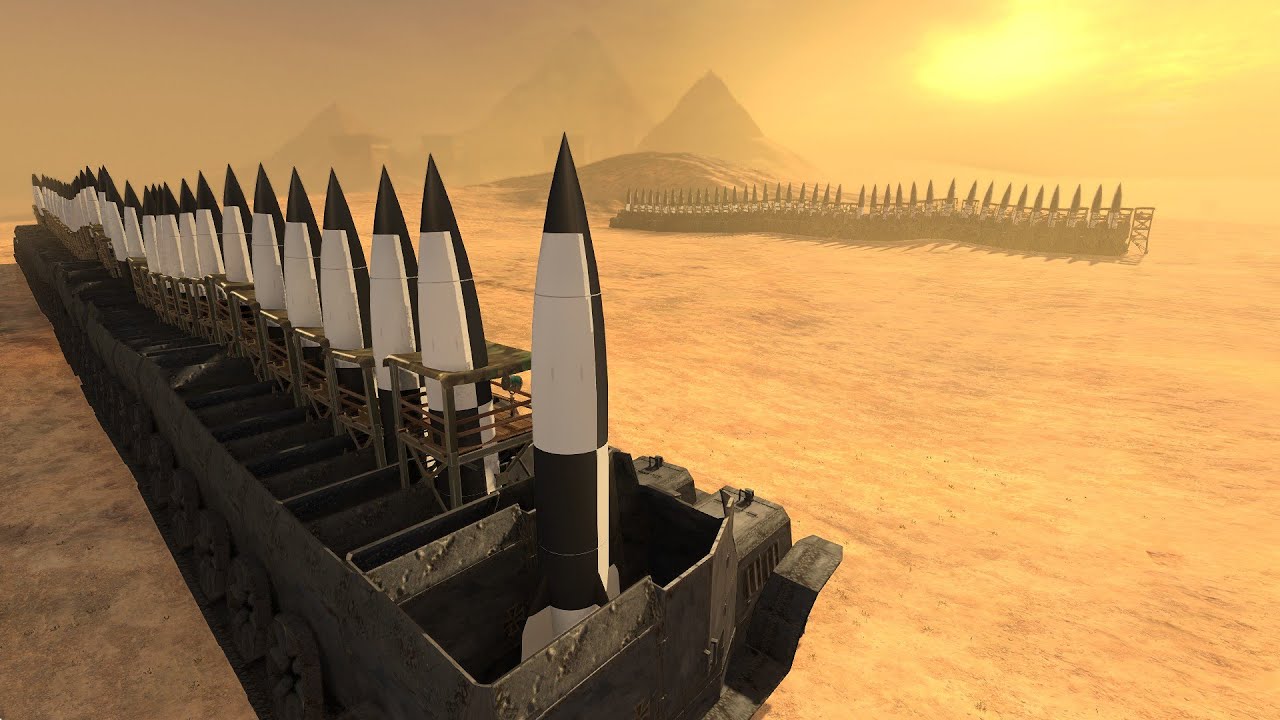 V2 Rockets vs V2 Rockets - Warhammer 3 total war
