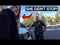 Mom Thinks Traffic Laws Don't Apply to Him! #bodycam