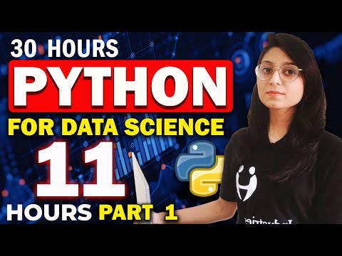 Python for Data Science for Beginners 2023 | Beginner to Advance | Part-1 | Python with Projects