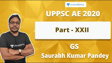 UPPSC AE 2020 Part - XXII | Saurabh Kumar Pandey