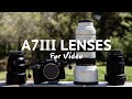 Sony A7III - Best Lenses to buy