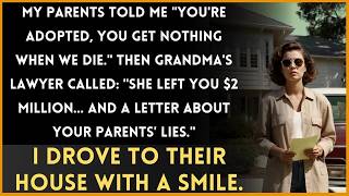 'My Parents Said I'd Inherit Nothing  Then Grandma's Lawyer Called With a $2M Surprise'