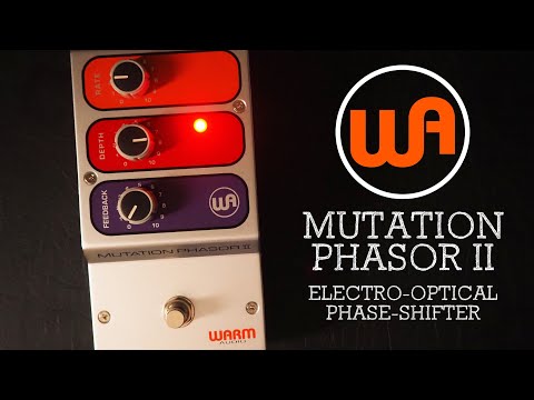 Warm Audio Mutation Phasor II Electro-Optical Phase Shifter - YouTube