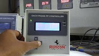 APFC RELAY, 3 CT FOR UNBALANCE & BALANCED LOAD ( RuncoN model- EP844 SMART