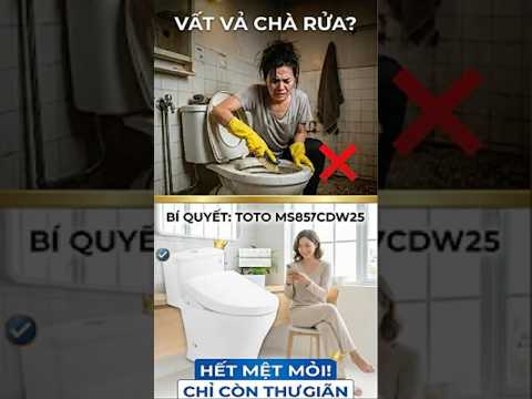 TDM.VN | Review bồn cầu điện tử TOTO MS857CDW25 và MS857DW25 nắp rửa washlet TCF34461GAA S5 hot 2026
