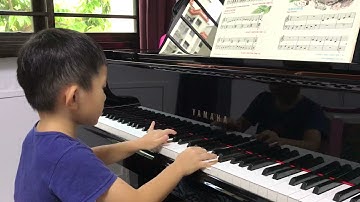 Melody and Chords 2.Bastien Piano Basics Technic（1）P16 20211224