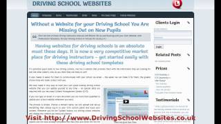 Driving School Website Design: Quick and Easy - Driving School Website Design