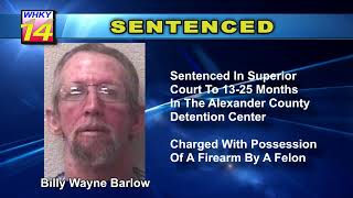 Alexander County Man Sentenced To Jail Time On Firearm Charge