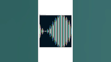 Processing: Waves of lines | Ep.37 #coding #lineart