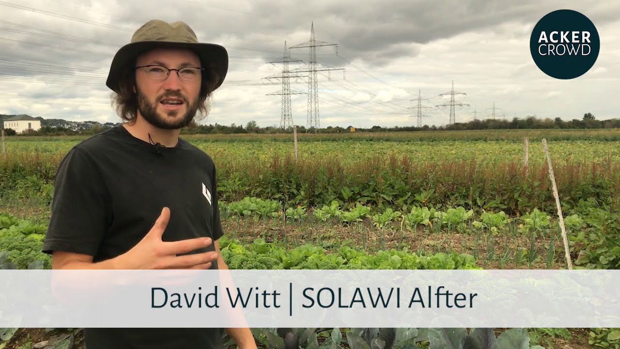 Ackercrowd zu Besuch bei der Solawi Alfter