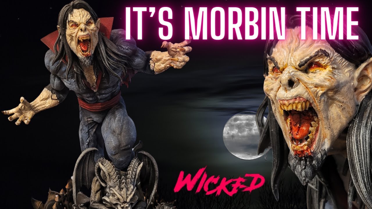 Make A Morbius 3D Print & Paint Marvel Vampire It's Morbin Time Wicked