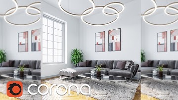 Corona Renderer Lighting tutorial photorealism