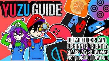 MASTER NINTENDO SWITCH EMULATOR ON ANDROID - YUZU GUIDE/EXPLAIN - [ YUZU CITRON SUDACHI UZUY  ]
