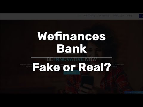 Wefinances Bank (wefinances.online) | Fake or Real? » Fake Website Buster