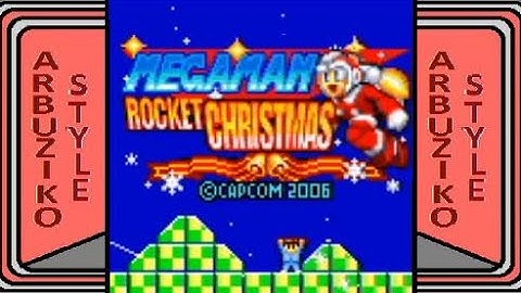 Megaman: Rocket Christmas Java Mobile Game - Full Walkthrough Gameplay