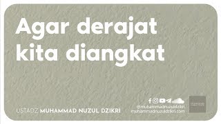 AGAR DERAJAT KITA DIANGKAT (video pendek)