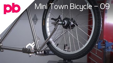 Weld Chainstays To Bottom Bracket Shell - Mini Town Bicycle 09