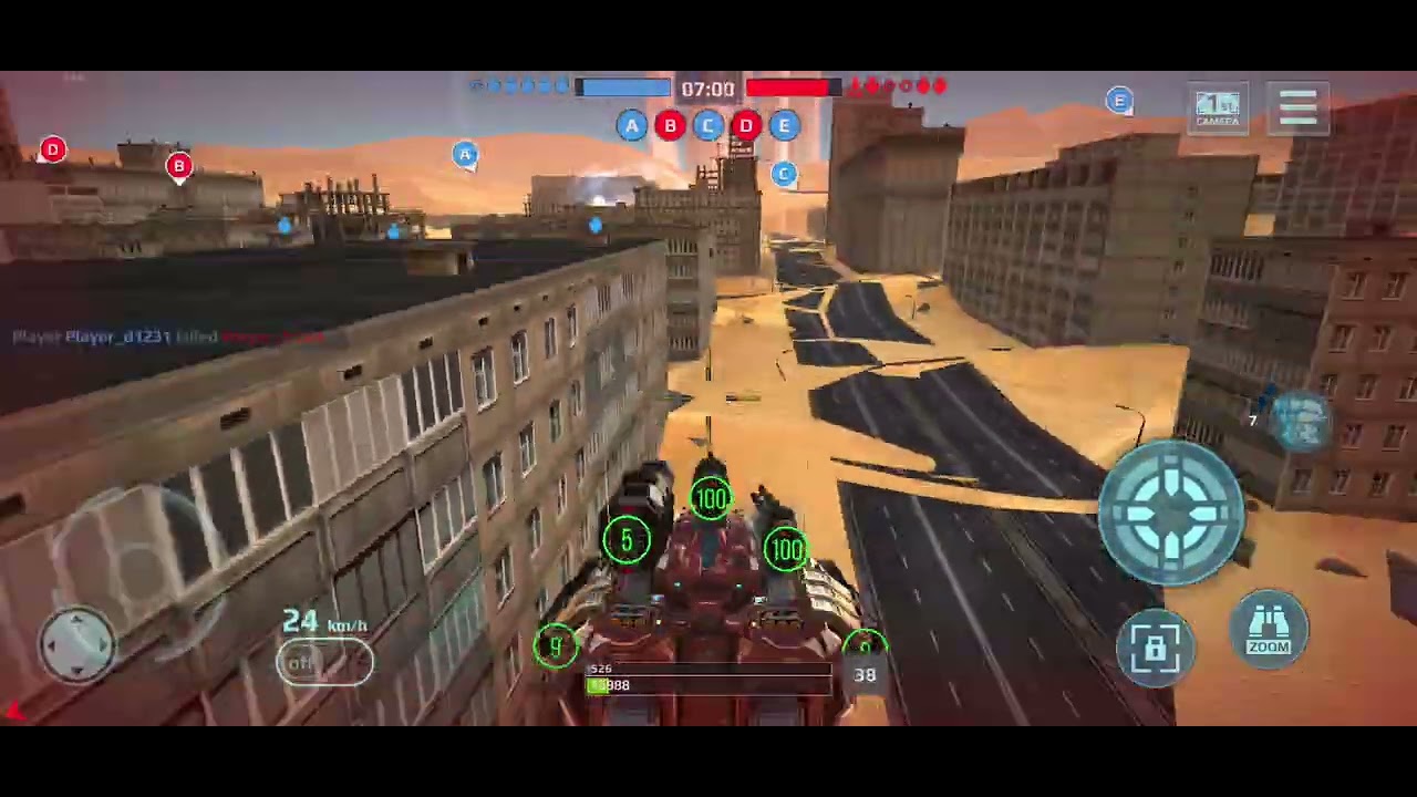 ROBOT WARFARE - BEACON CAPTURE - MOSCOW MAP - DARKKING666 PROFILE