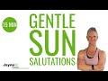 Gentle Sun Salutations (15-Minute Workout) with @JayneWettonFitness2000 (women 50+)