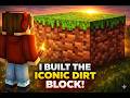 I Built a GIANT Minecraft Dirt Block in Survival | Minecraft Survival |