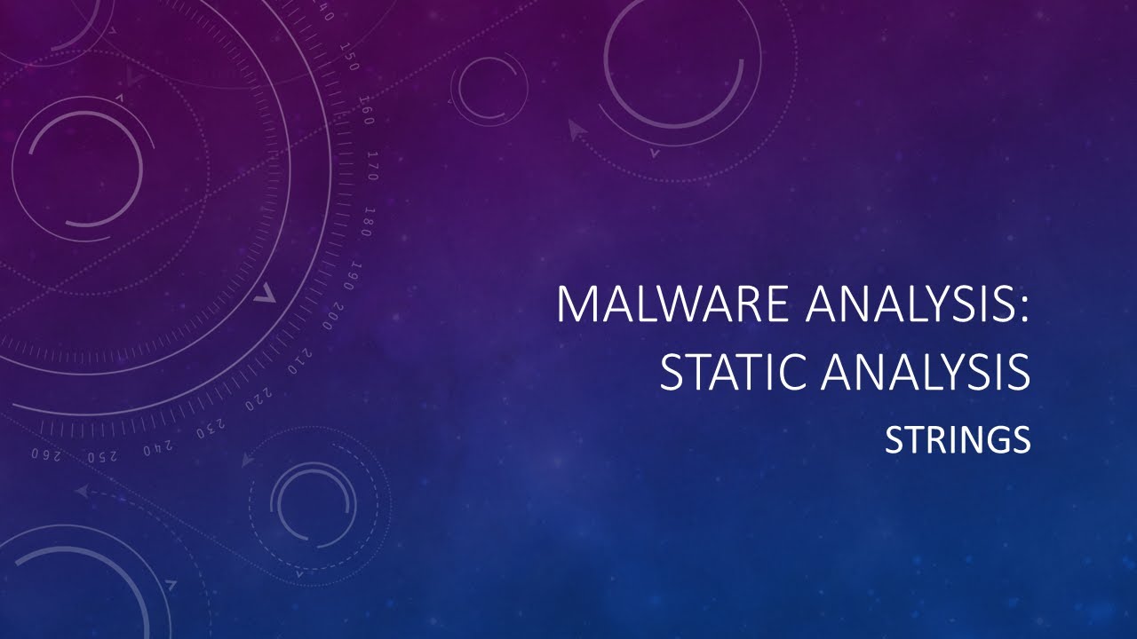 Strings | Static Analysis @ Malware Analysis Series - Reminthink Notes ...