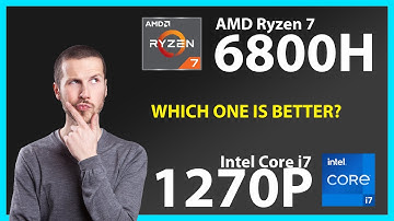 AMD Ryzen 7 6800H vs INTEL Core i7 1270P Technical Comparison