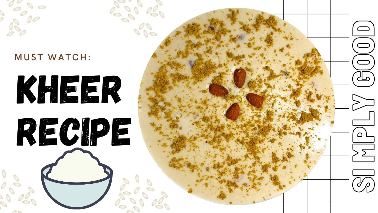 Kheer recipe/Rice Kheer/Kheer without cream/condensed milk/ Rice