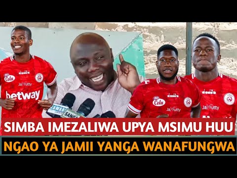 MCHAMBUZI KABWE SIMBA HII TISHIO MSIMU HUU NABY CAMARA MLIGO YANGA WAJIPANGE