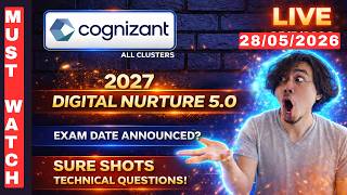 Job in Your Hand! | Cognizant Technical Assessment Actual Questions 2026! Cluster 1, 2, 3