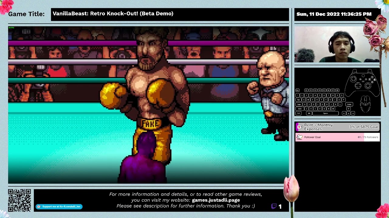 VanillaBeast: Retro Knock-Out! (Beta Demo) - First Time Impression - Gameplay