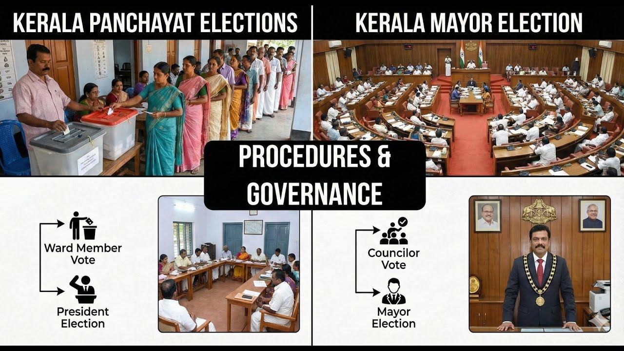 Kerala Elections of Panchayat, Municipality , Corporation
